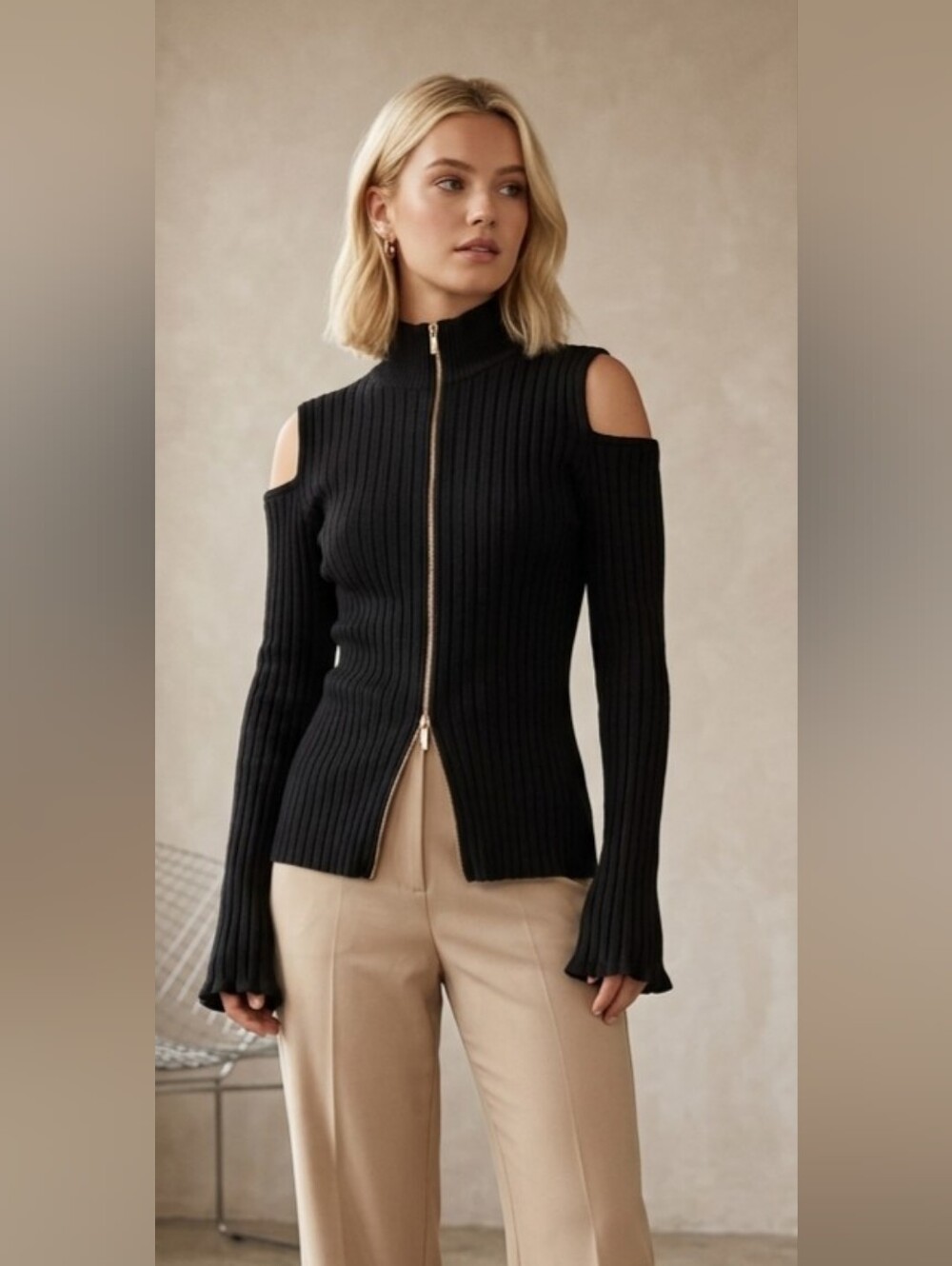 Chico's Black Sweater